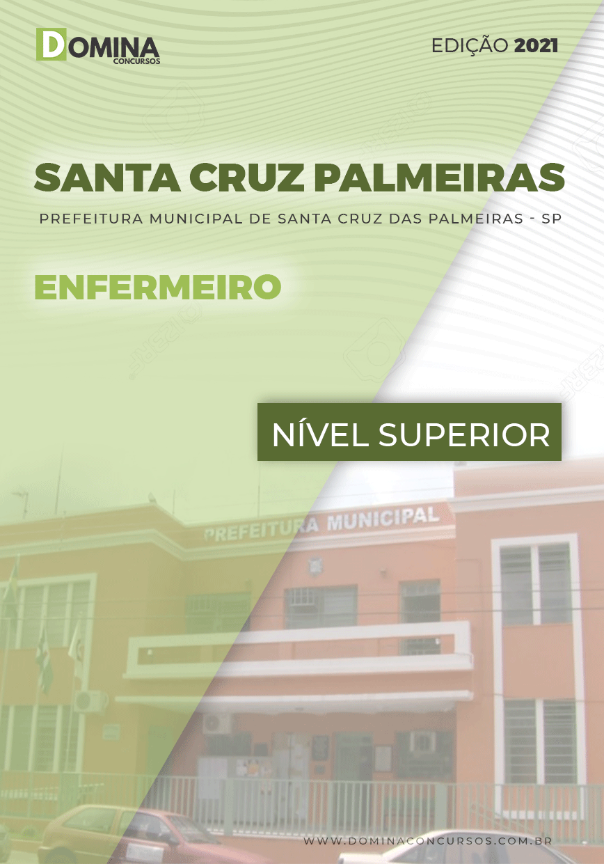 Apostila Santa Cruz das Palmeiras SP 2021 Enfermeiro