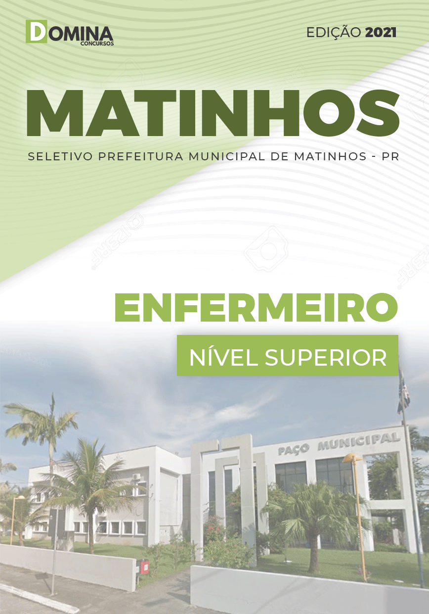 Apostila Processo Seletivo Pref Matinhos PR 2021 Enfermeiro