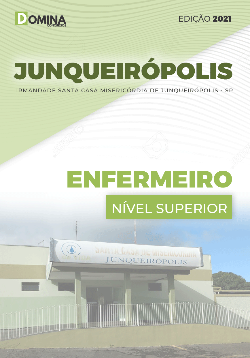 Apostila Seletivo Santa Casa Junqueirópolis SP 2021 Enfermeiro