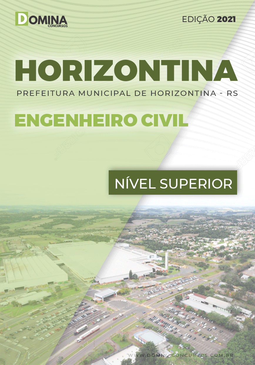 Apostila Concurso Pref Horizontina RS 2021 Engenheiro Civil