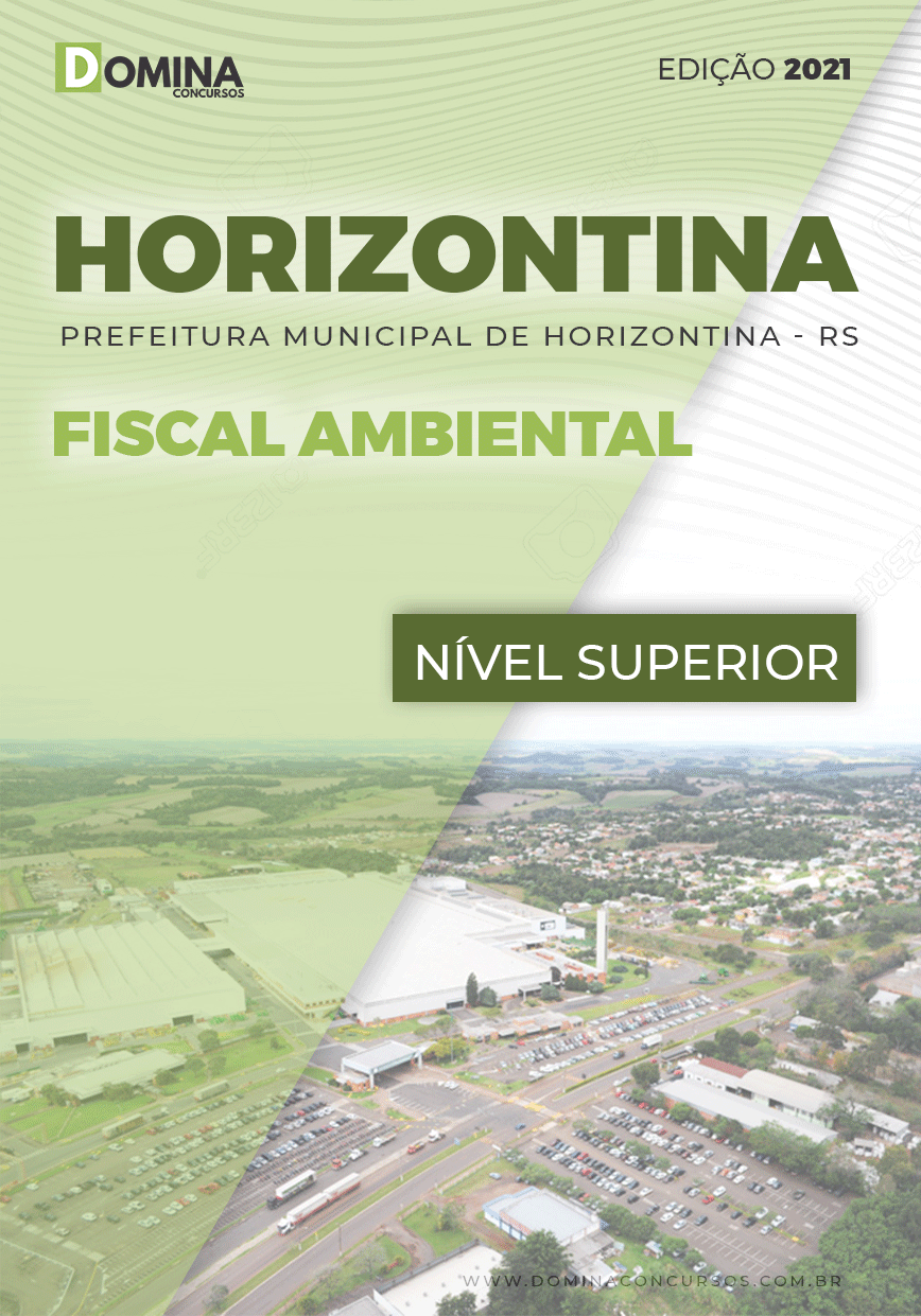 Apostila Concurso Pref Horizontina RS 2021 Fiscal Ambiental