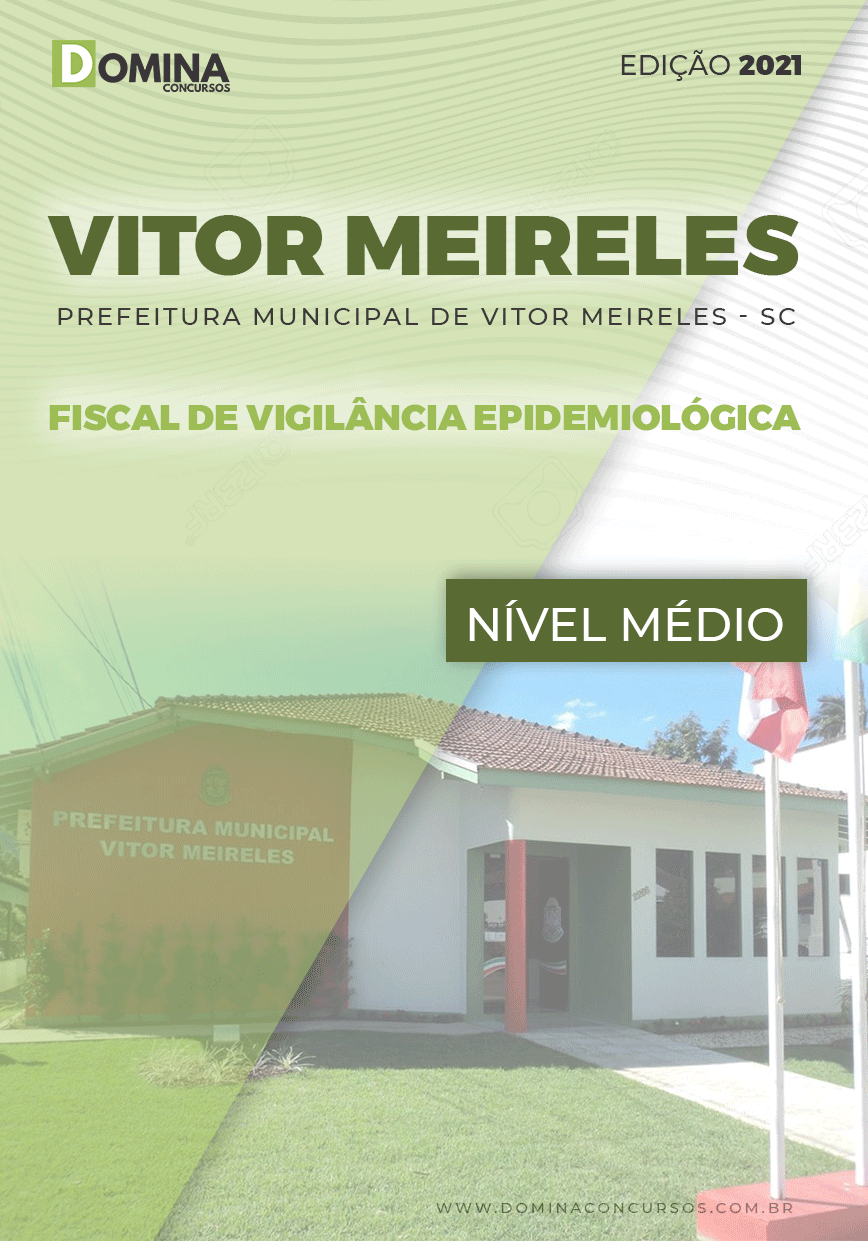 Apostila Vitor Meireles SC 2021 Fiscal Vigilância Epidemiológica