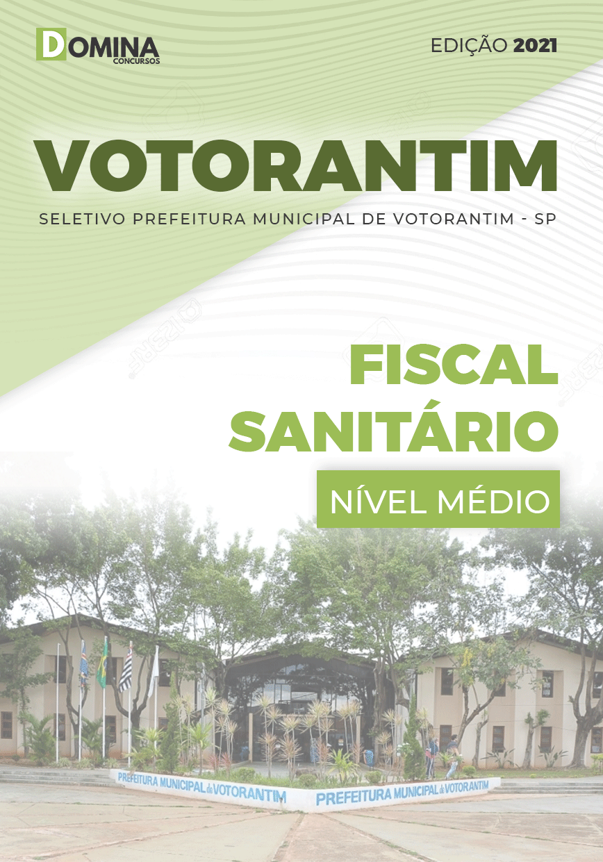 Apostila Seletivo Pref Votorantim SP 2021 Fiscal Sanitário