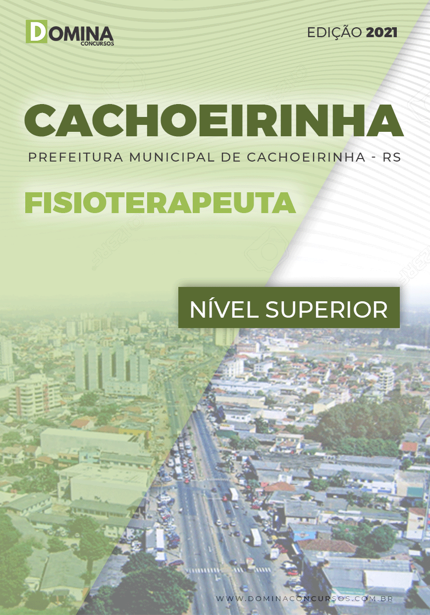 Apostila Concurso Pref Cachoeirinha RS 2021 Fisioterapeuta