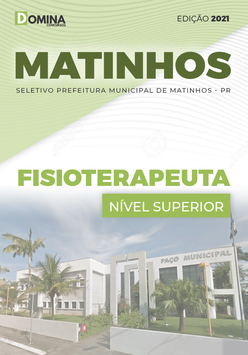 Apostila Seletivo Pref Matinhos PR 2021 Fisioterapeuta