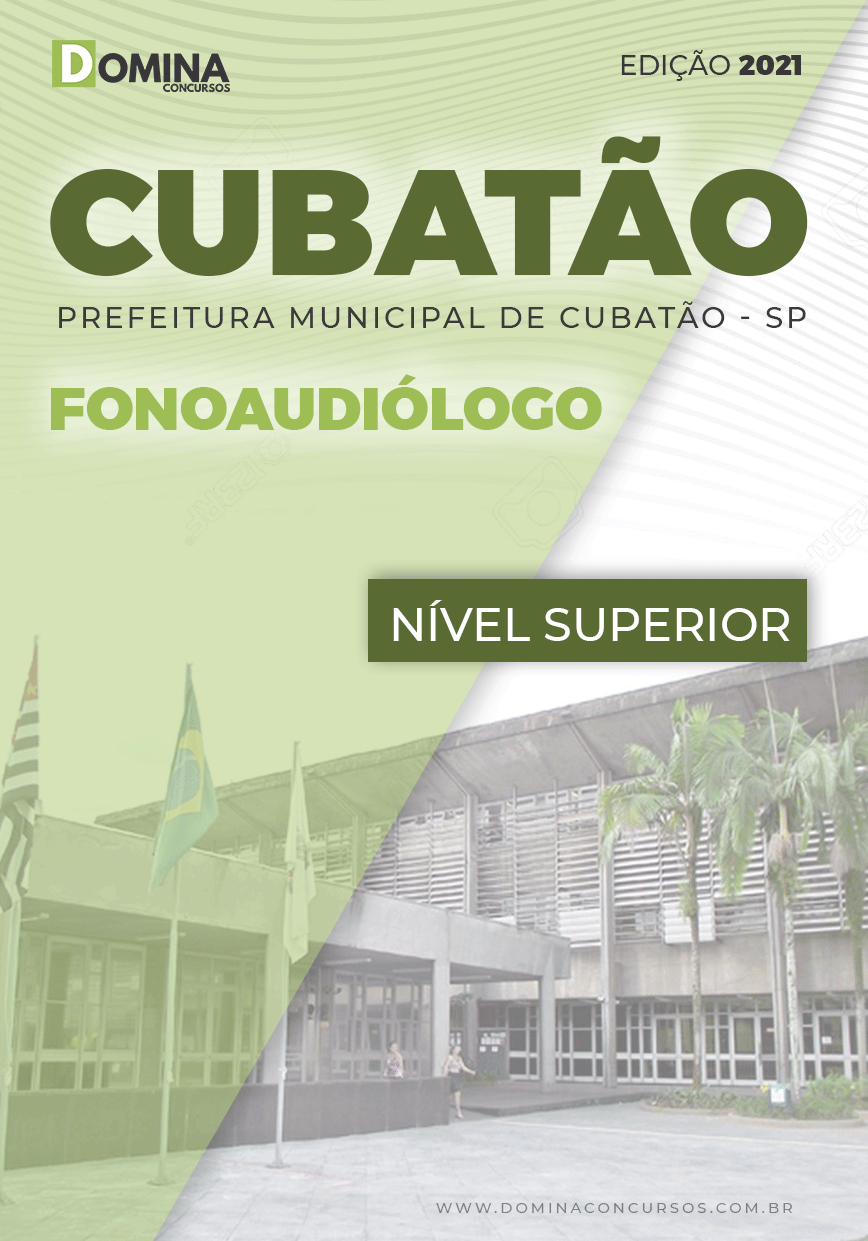 Apostila Concurso Pref Cubatão SP 2021 Fonoaudiólogo