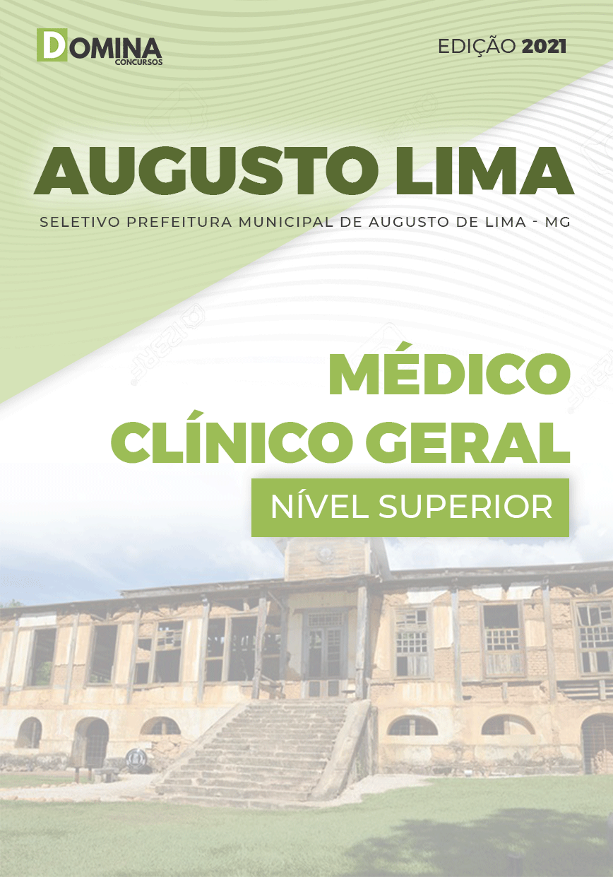Apostila Pref Augusto de Lima MG 2021 Médico Clínico Geral