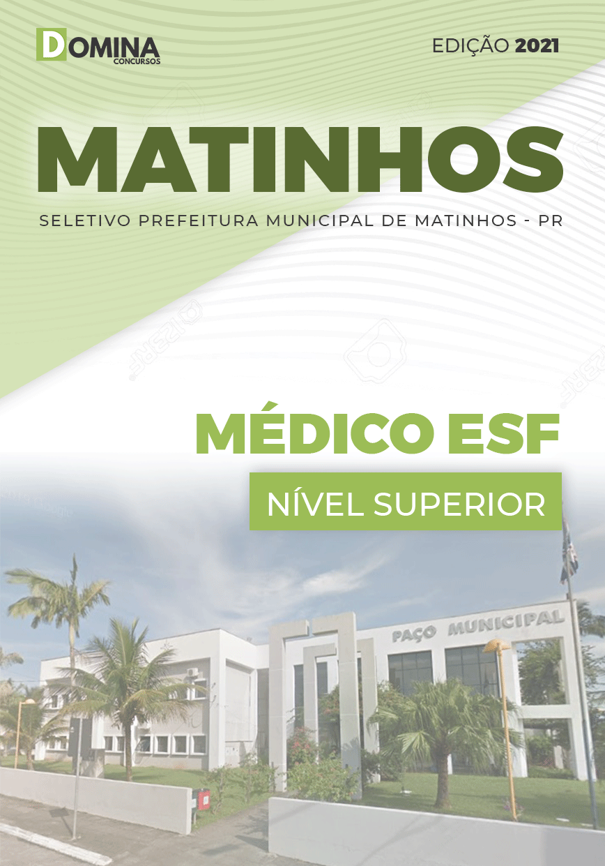 Apostila Processo Seletivo Pref Matinhos PR 2021 Médico ESF