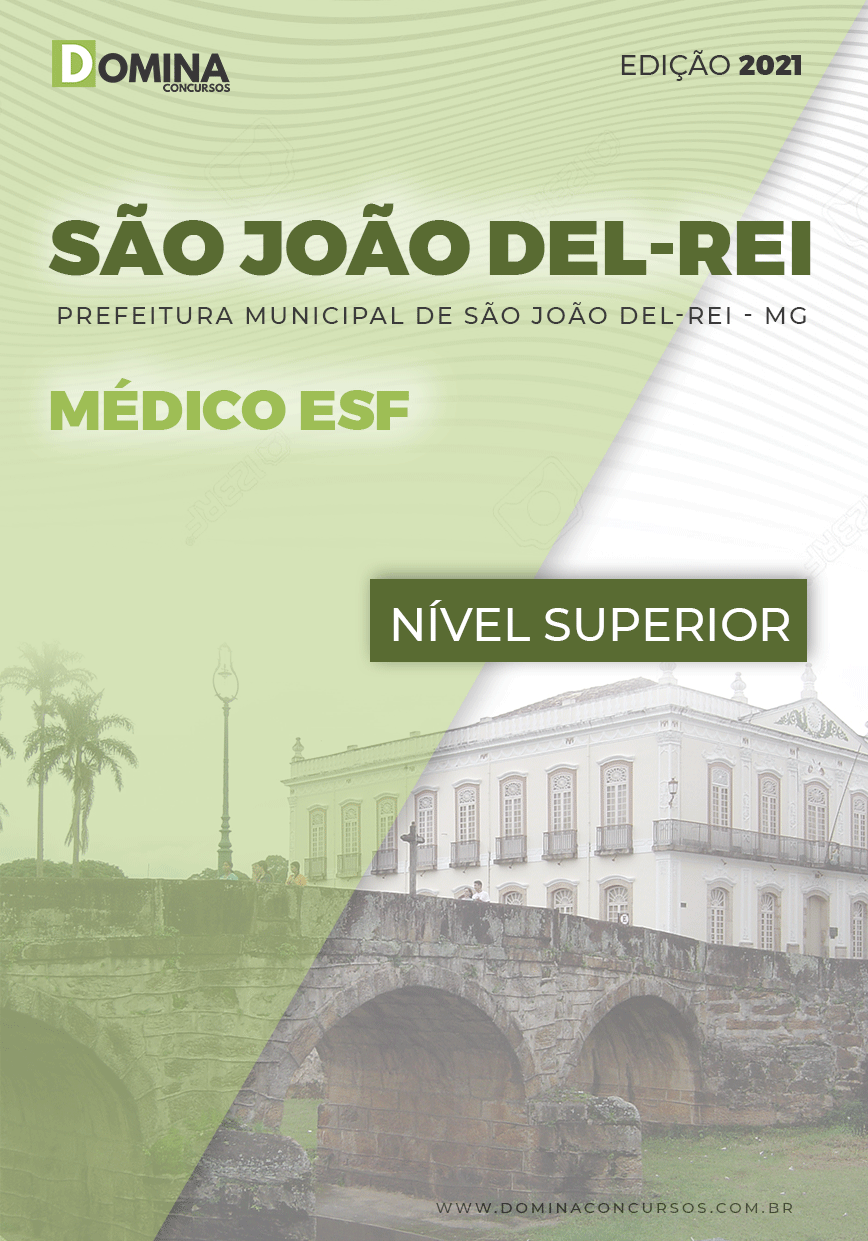 Apostila Concurso Pref São João Del Rei MG 2021 Médico ESF