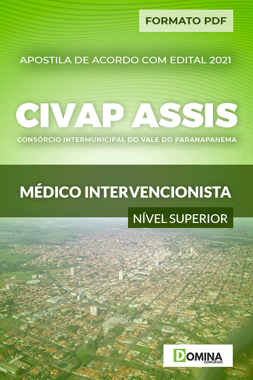 Apostila Seletivo CIVAP de Assis SP 2021 Médico Intervencionista