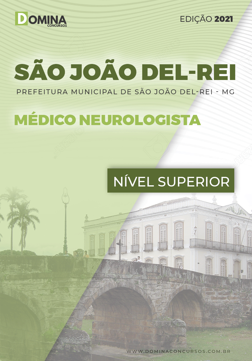 Apostila Pref São João Del Rei MG 2021 Médico Neurologista