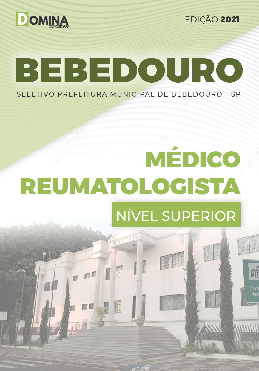Apostila Seletivo Pref Bebedouro SP 2021 Médico Reumatologista