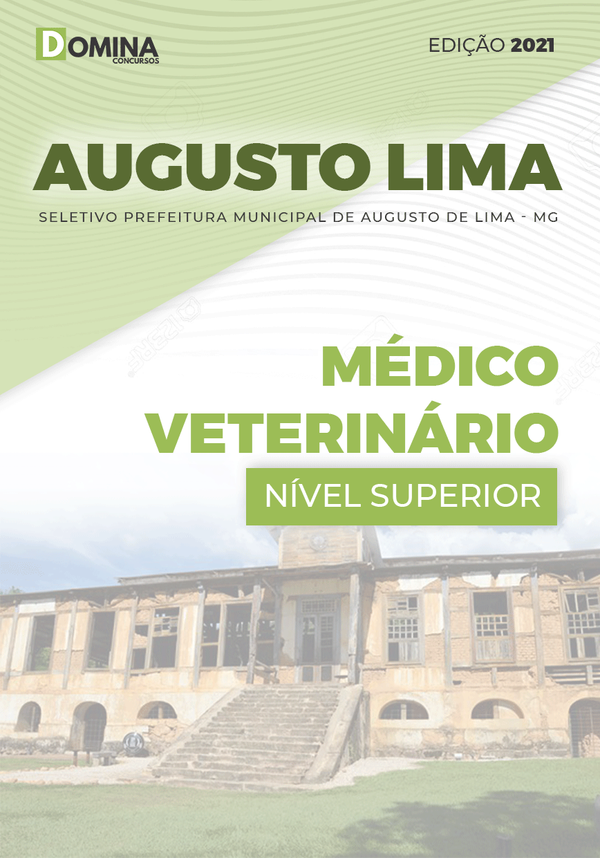Apostila Pref Augusto de Lima MG 2021 Médico Veterinário