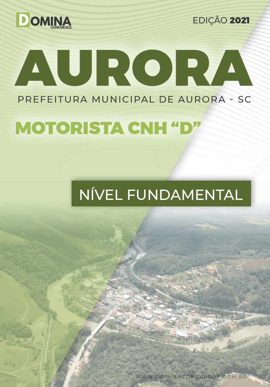Apostila Concurso Pref Aurora SC 2021 Motorista CNH D