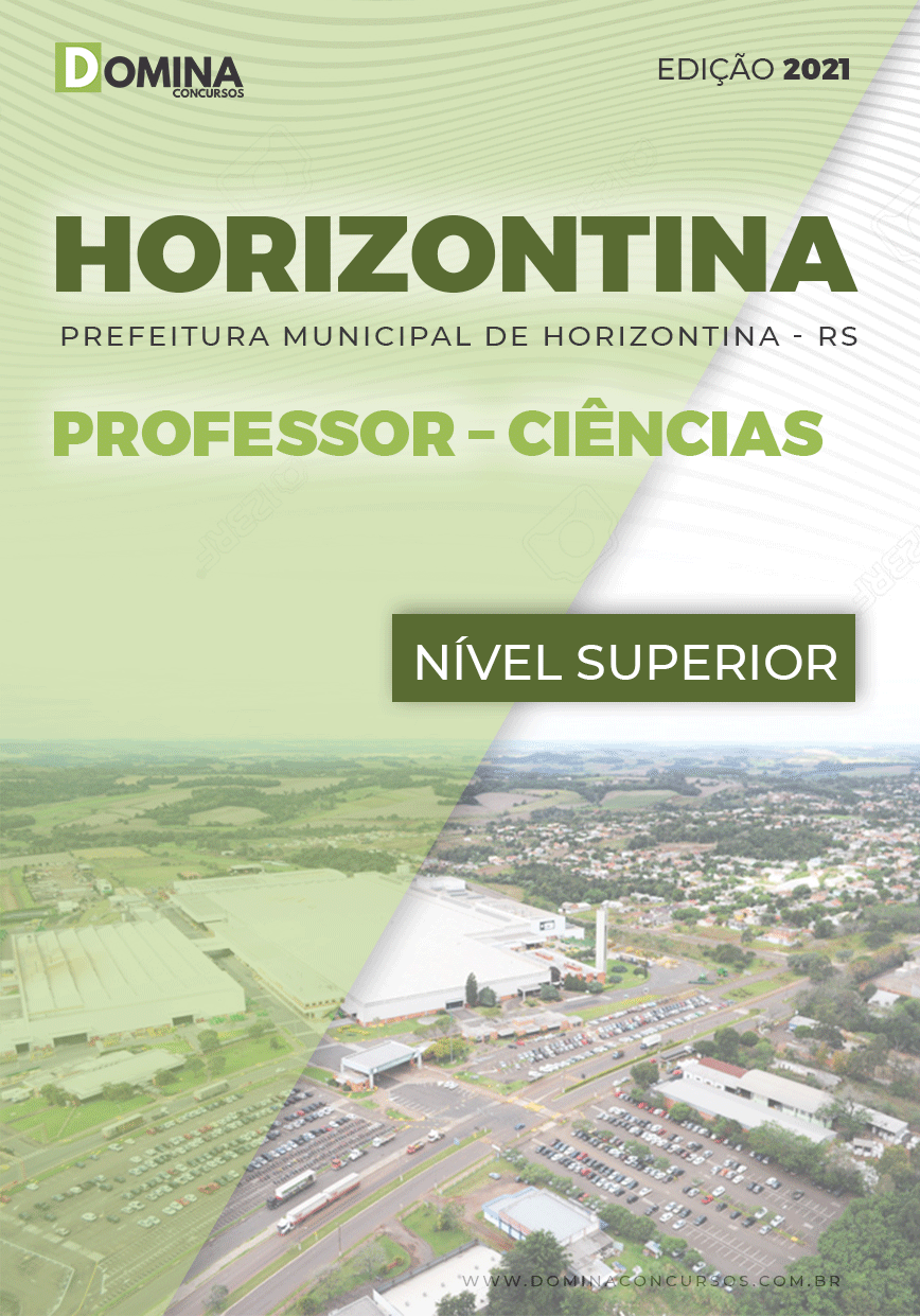 Apostila Concurso Pref Horizontina RS 2021 Professor Ciências