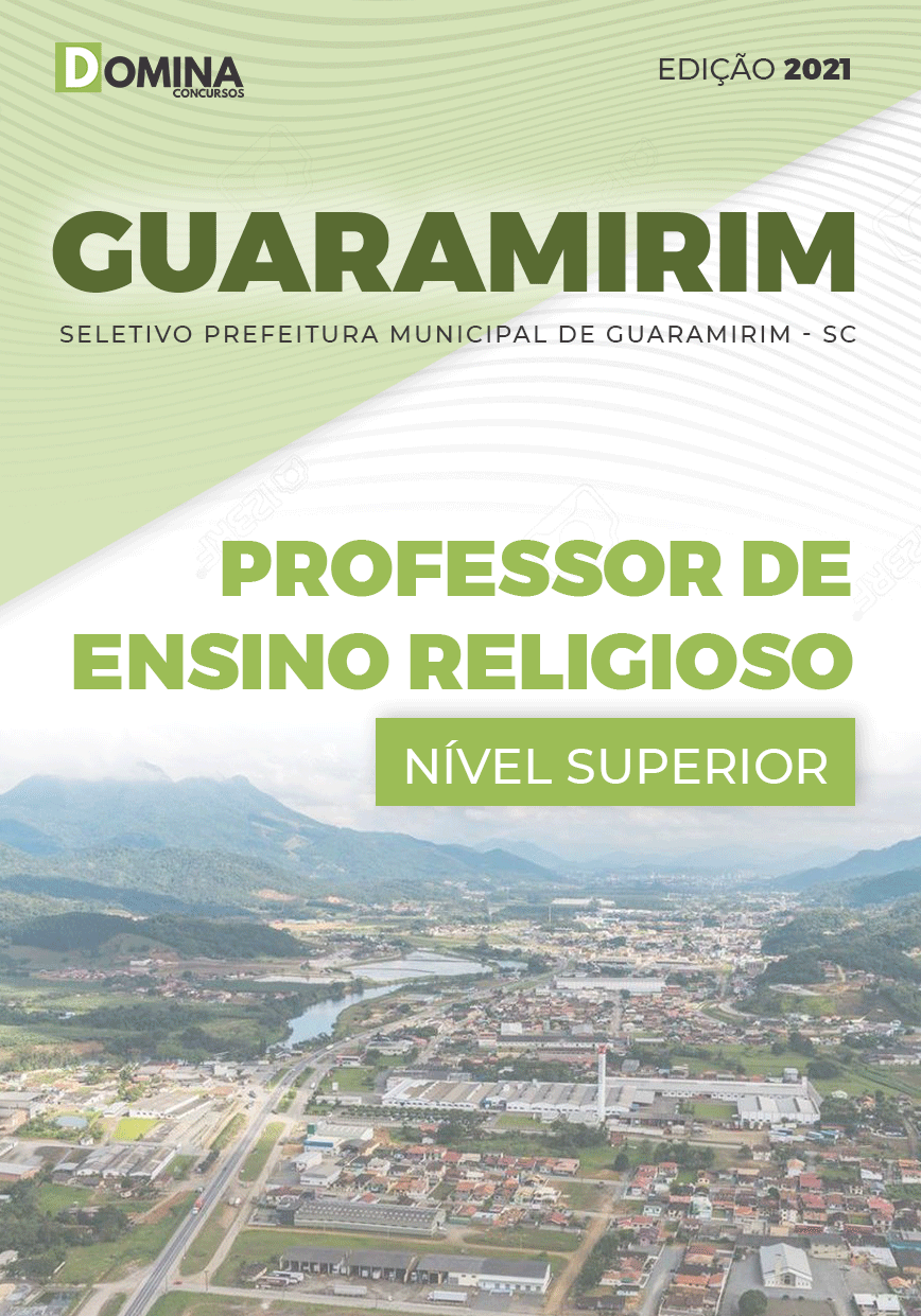 Apostila Pref Guaramirim SC 2021 Professor de Ensino Religioso