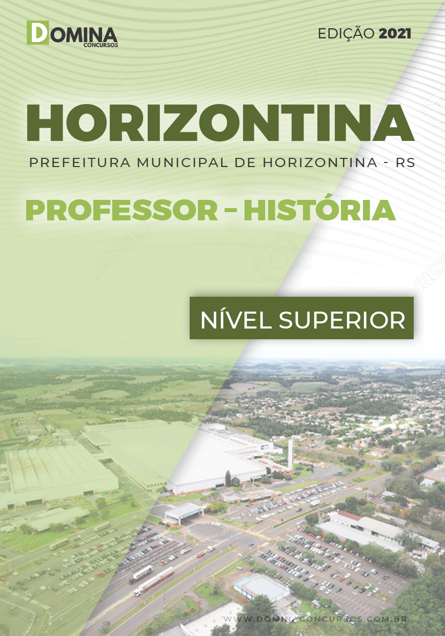 Apostila Concurso Pref Horizontina RS 2021 Professor História