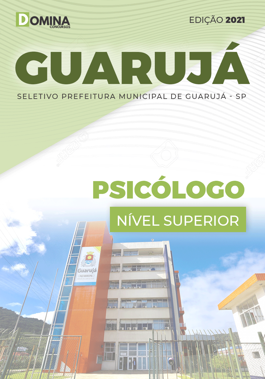 Apostila Processo Seletivo Pref Guarujá SP 2021 Psicólogo