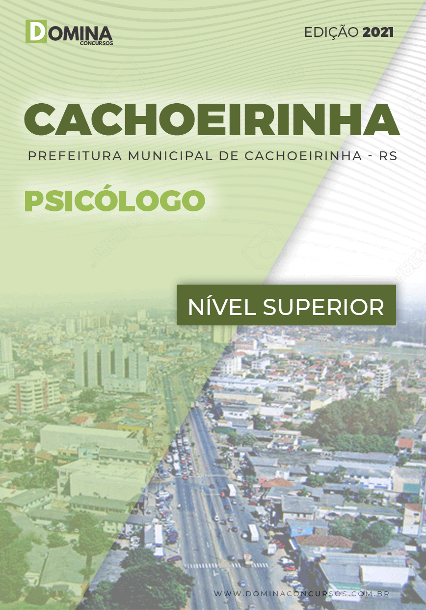 Apostila Concurso Pref Cachoeirinha RS 2021 Psicólogo