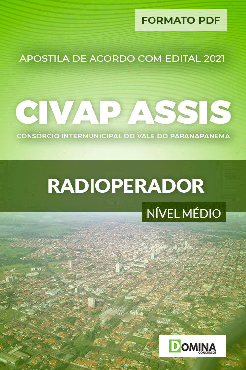 Apostila Seletivo CIVAP de Assis SP 2021 Radioperador