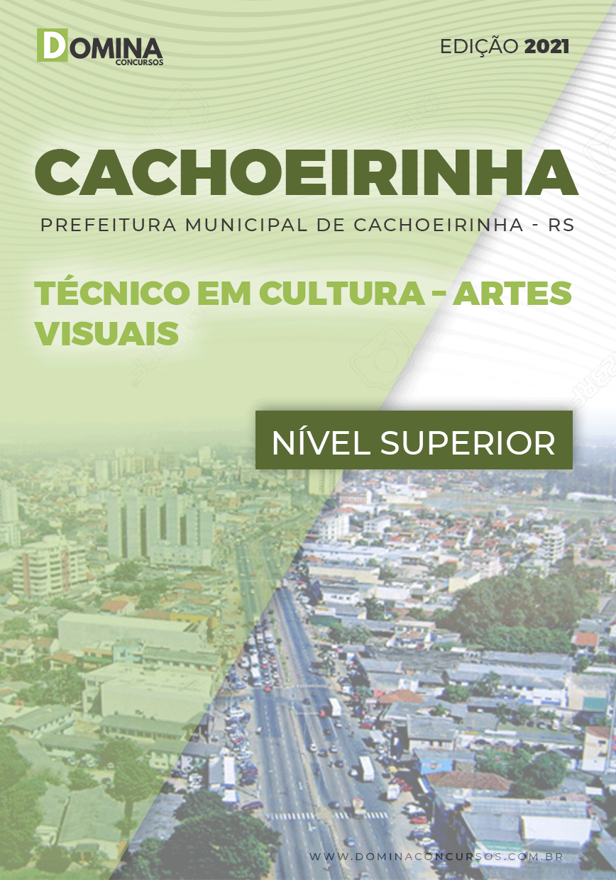 Apostila Pref Cachoeirinha RS 2021 Técnico Cultura Artes Visuais