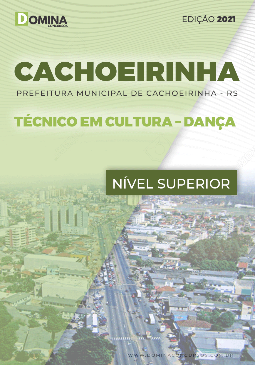 Apostila Pref Cachoeirinha RS 2021 Técnico em Cultura Dança