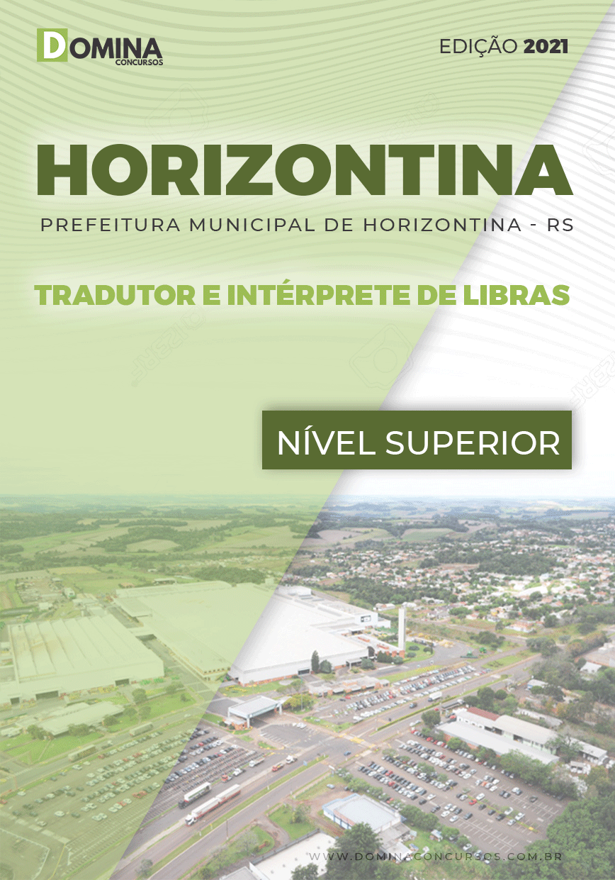 Apostila Pref Horizontina RS 2021 Tradutor e Intérprete de Libras