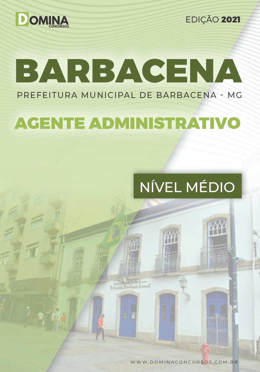 Apostila Câmara Barbacena MG 2021 Agente Administrativo