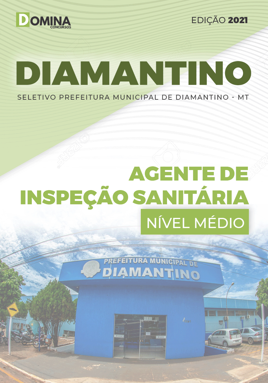 Apostila Pref Diamantino MT 2021 Agente de Inspeção Sanitária