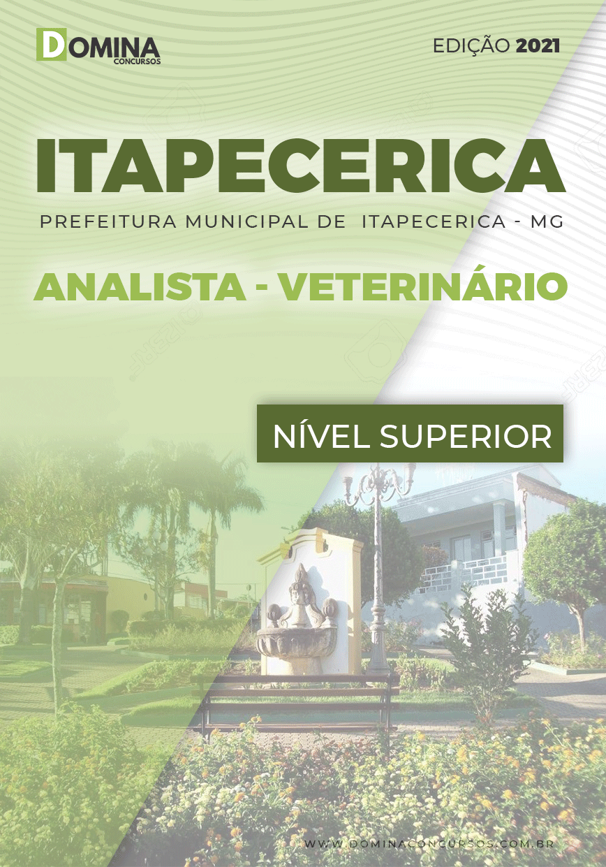 Apostila Concurso Pref Itapecerica MG 2021 Analista Veterinário