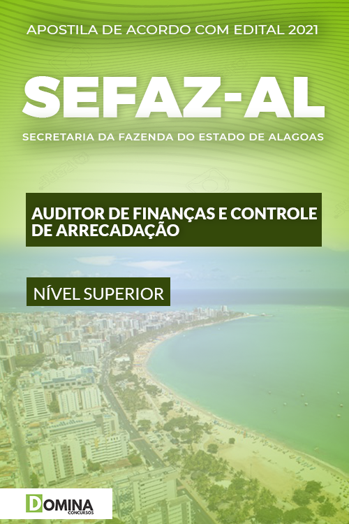 Apostila SEFAZ AL 2021 Auditor Finanças Controle Arrecadação