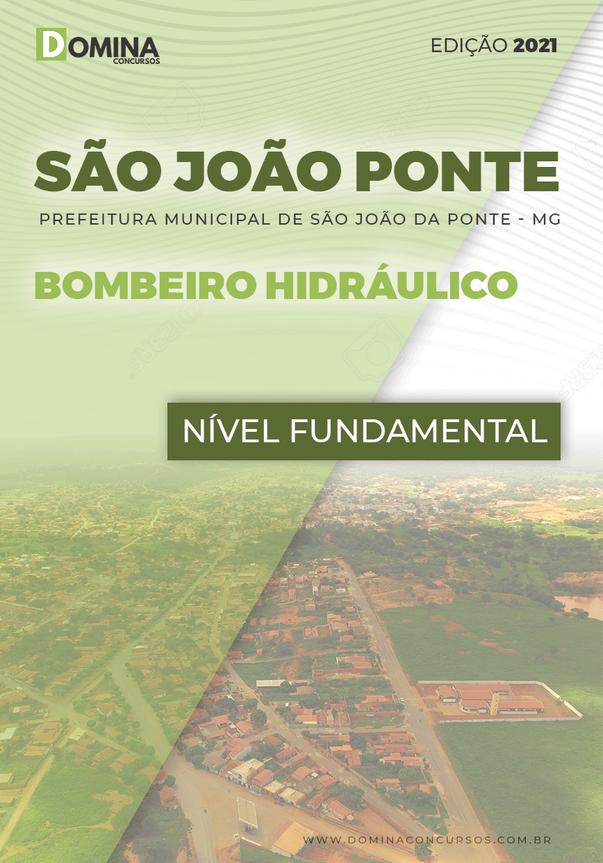 Apostila Pref São João da Ponte MG 2021 Bombeiro Hidráulico