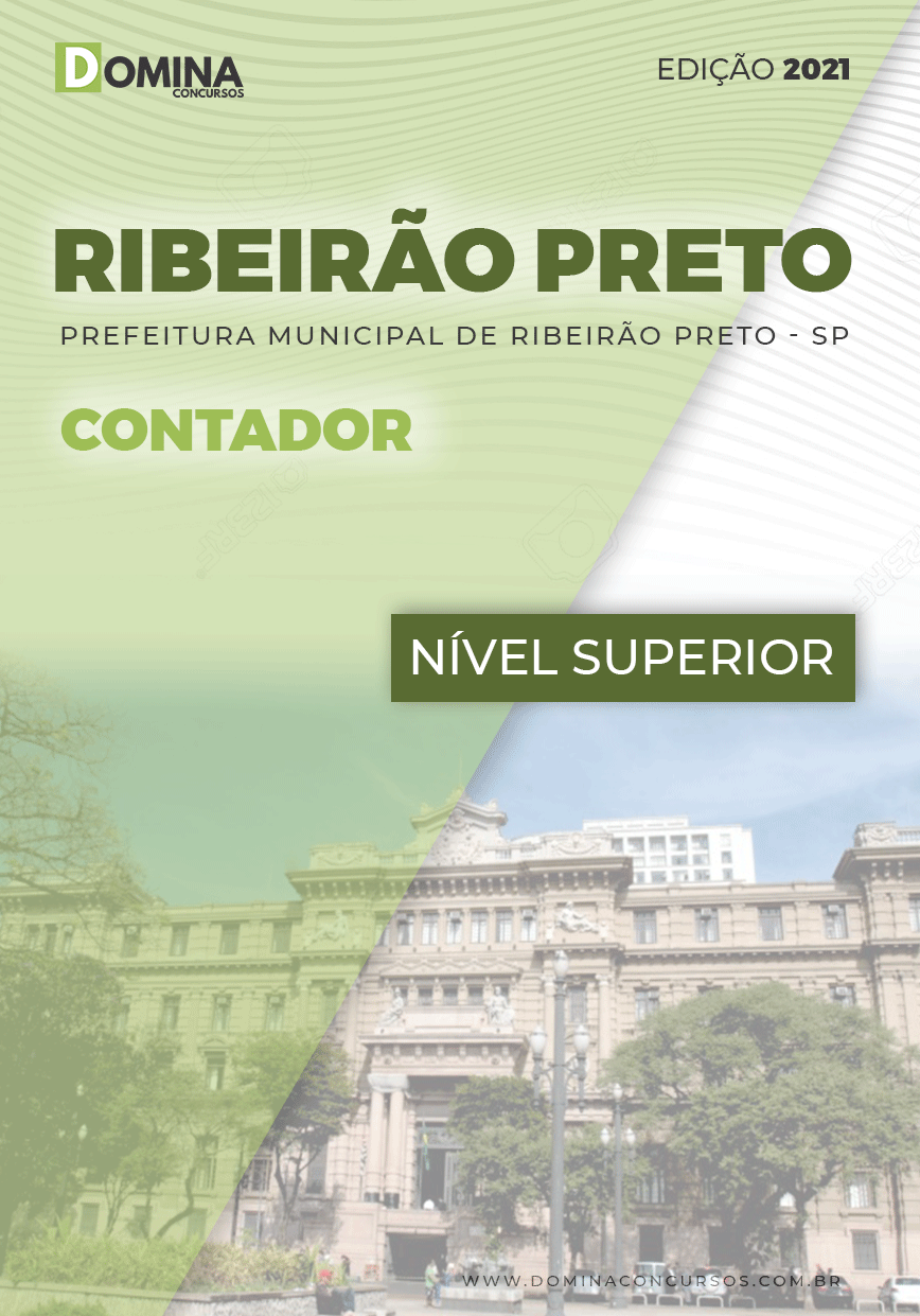 Apostila Concurso Público Pref Ribeirão Preto SP 2021 Contador