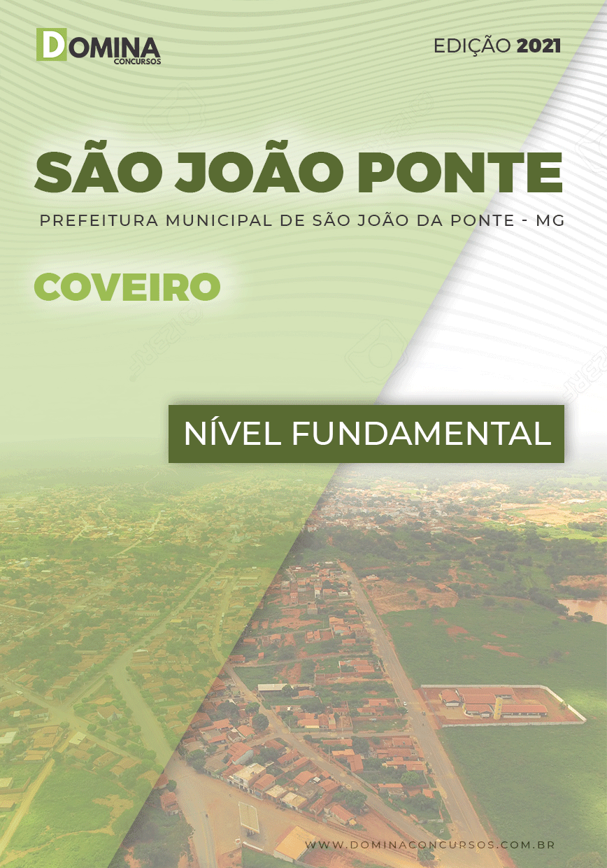 Apostila Concurso Pref São João da Ponte MG 2021 Coveiro