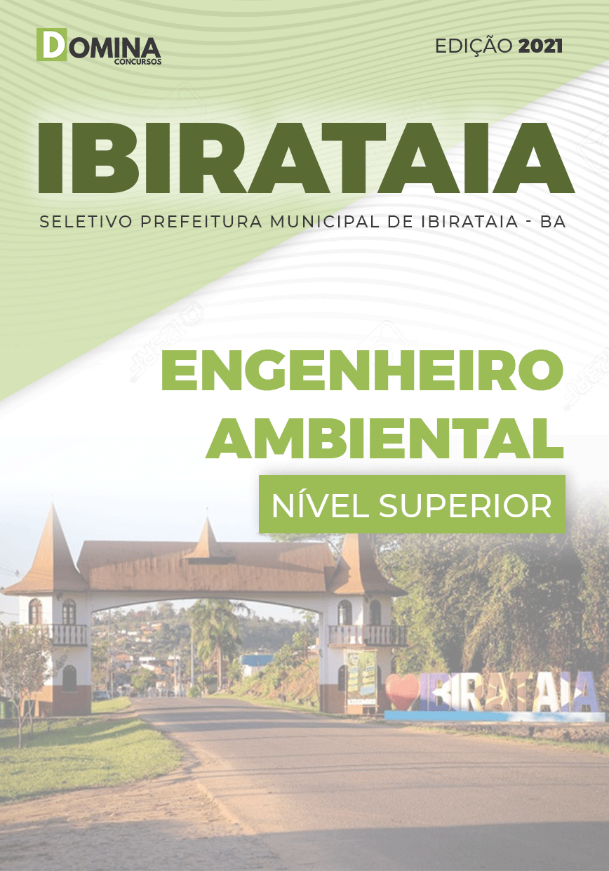 Apostila Seletivo Pref Ibirataia BA 2021 Engenheiro Ambiental