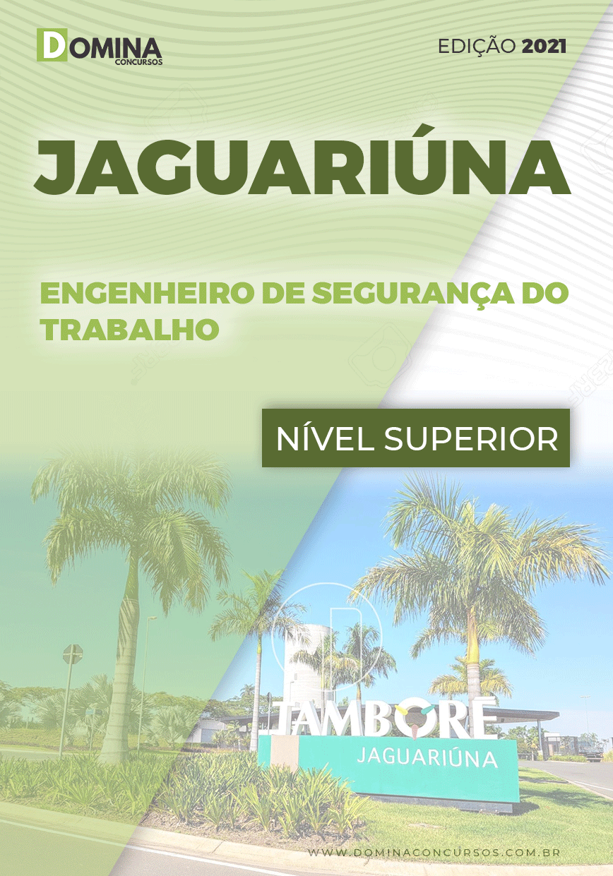 Apostila Pref Jaguariúna SP 2021 Engenheiro Segurança do Trabalho