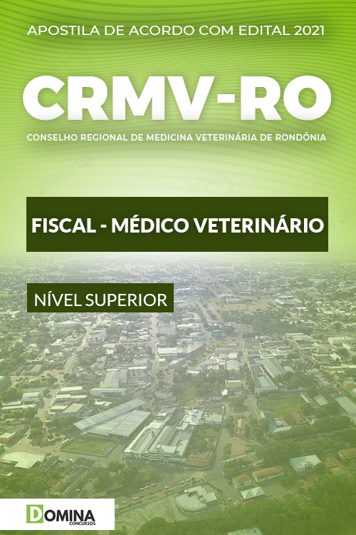 Apostila Concurso CRMV RO 2021 Fiscal Médico Veterinário