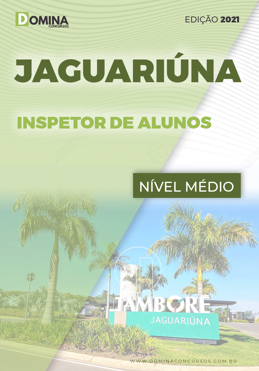 Apostila Concurso Pref Jaguariúna SP 2021 Inspetor de Alunos