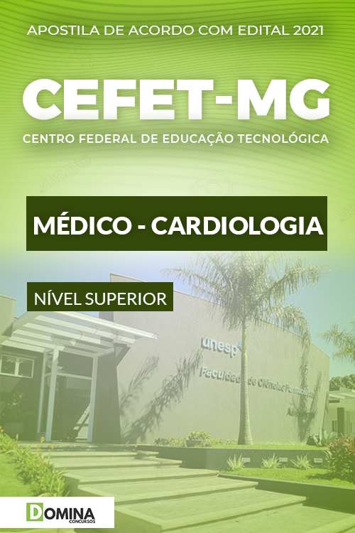Apostila Concurso Público CEFET MG 2021 Médico Cardiologia