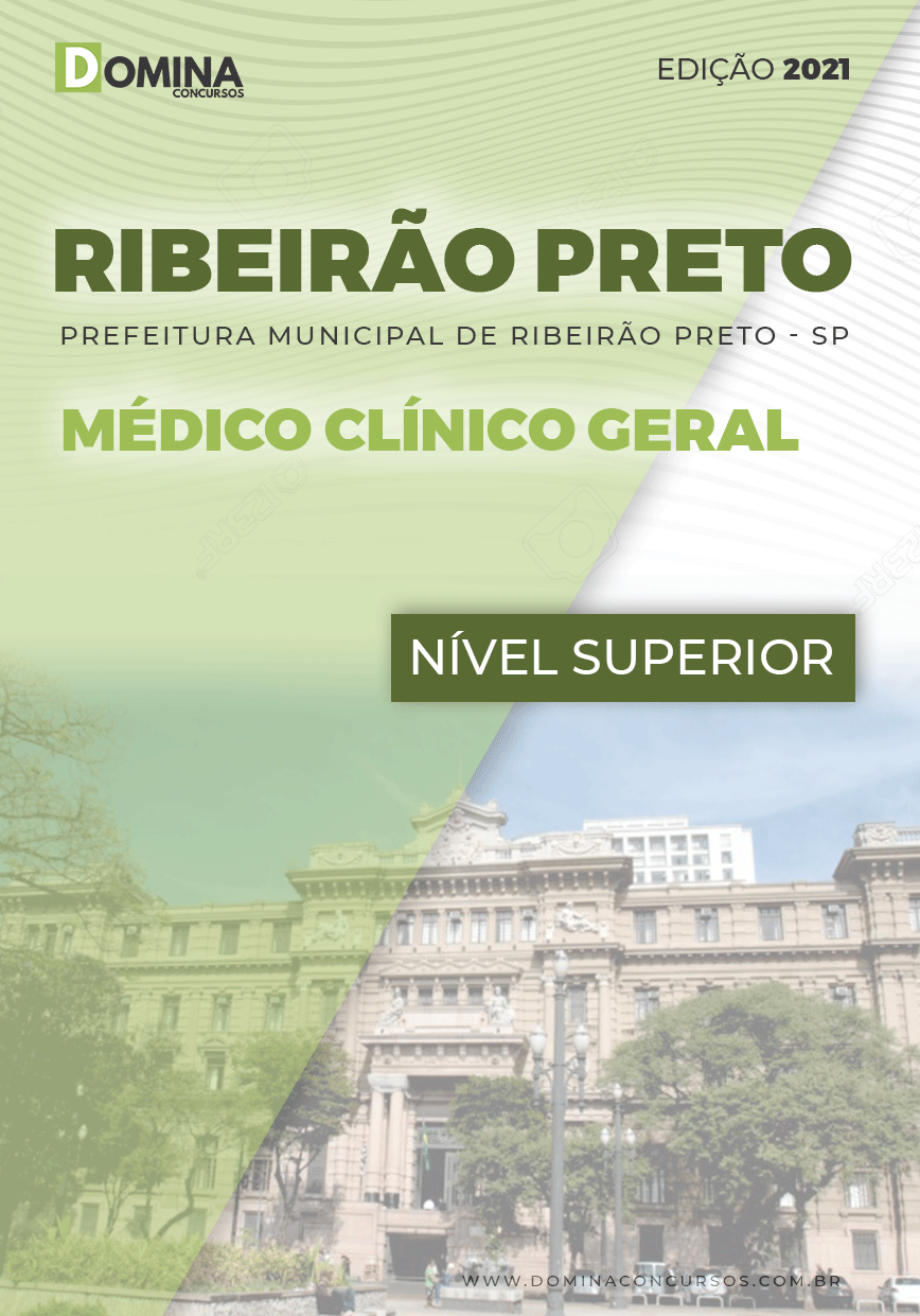 Apostila Concurso Pref Ribeirão Preto SP 2021 Médico Clínico Geral