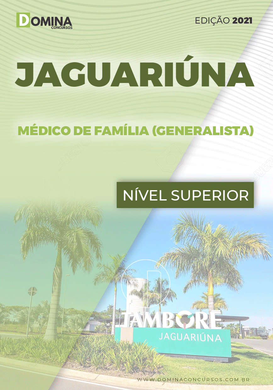 Apostila Pref Jaguariúna SP 2021 Médico de Família Generalista