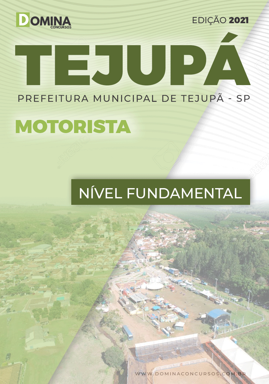 Apostila Concurso Público Pref Tejupá SP 2021 Motorista