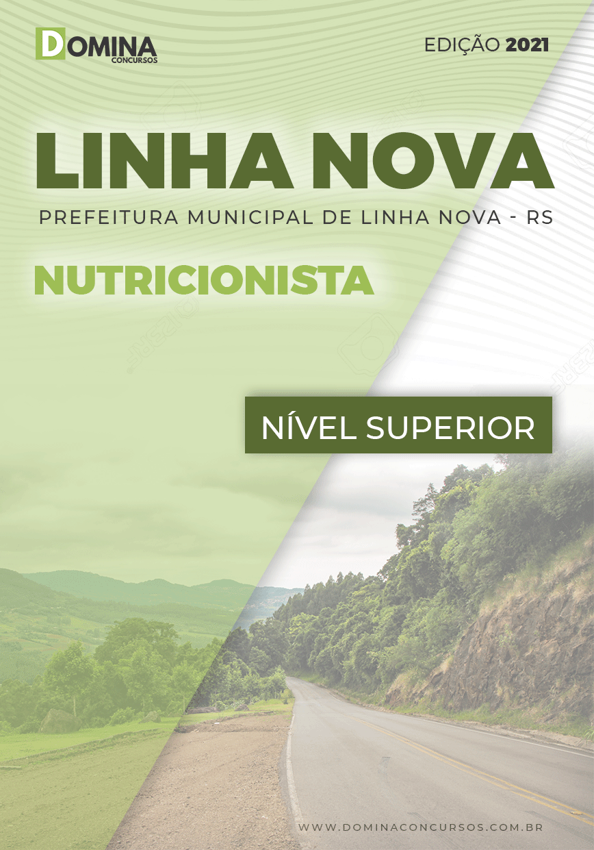 Apostila Concurso Linha Nova RS 2021 Nutricionista