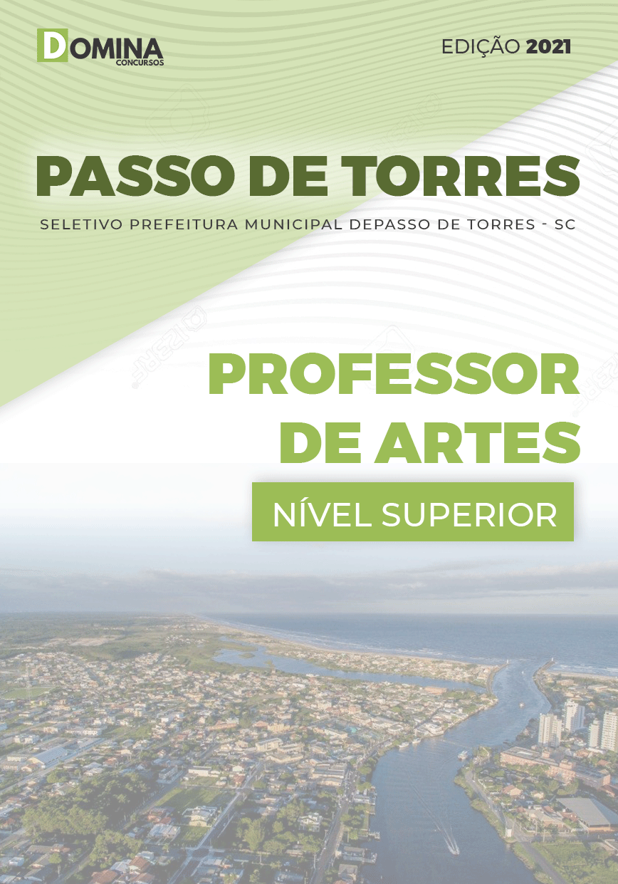 Apostila Seletivo Pref Passo Torres SC 2021 Professor de Artes