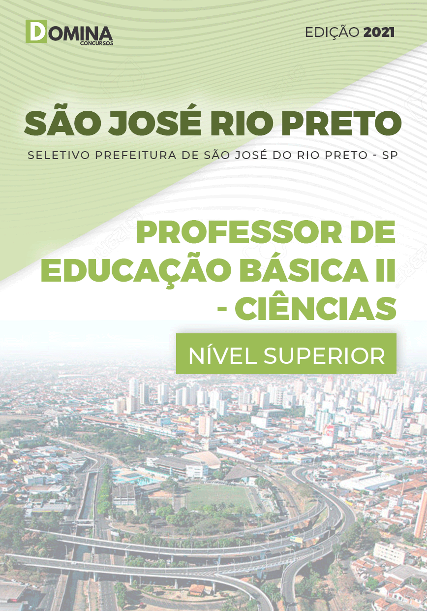 Apostila Pref São José Rio Preto SP 2021 Prof Básica II Ciências