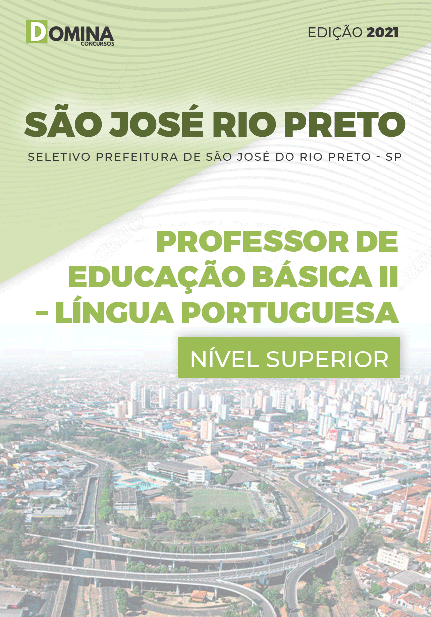 Apostila Pref São José Rio Preto SP 2021 Prof II Língua Portuguesa