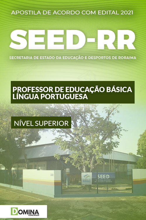 Apostila SEED RR 2021 Professor Educação Língua Portuguesa