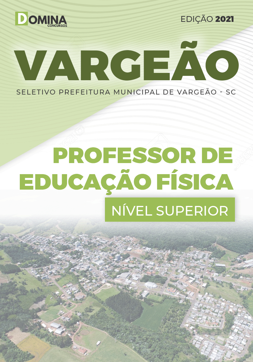 Apostila Pref Vargeão SC 2021 Professor de Educação Física