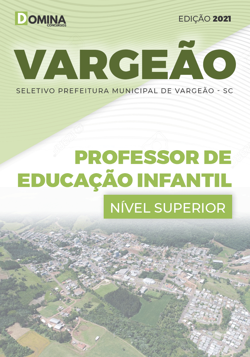 Apostila Pref Vargeão SC 2021 Professor de Educação Infantil