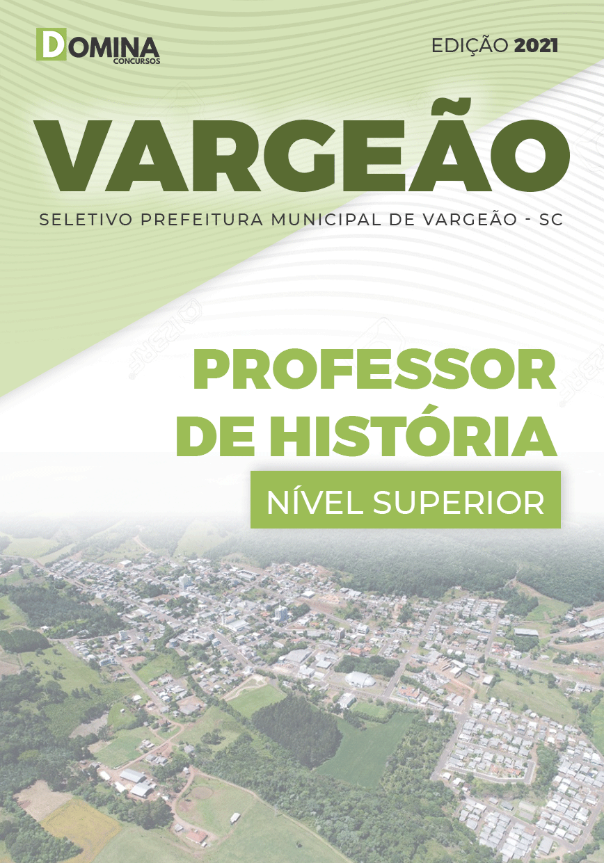 Apostila Seletivo Pref Vargeão SC 2021 Professor de História